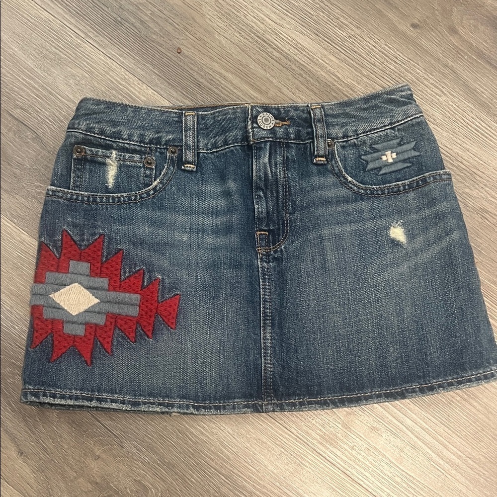 Ralph Lauren Beekman Denim Skirt